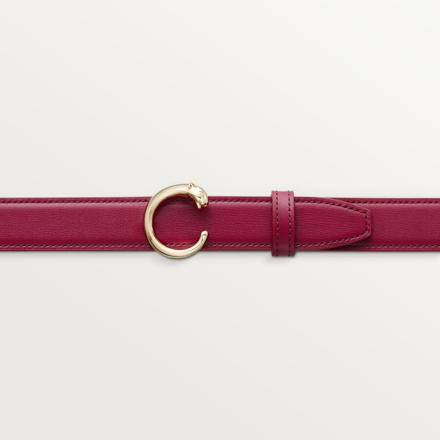 belt 25 mm panthère de cartier size 75 cm