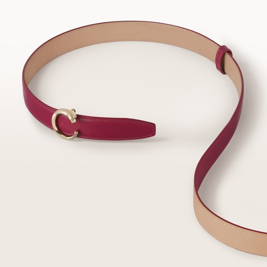 belt 25 mm panthère de cartier size 95 cm