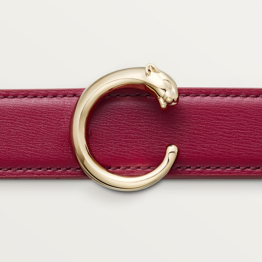 belt 25 mm panthère de cartier size 95 cm