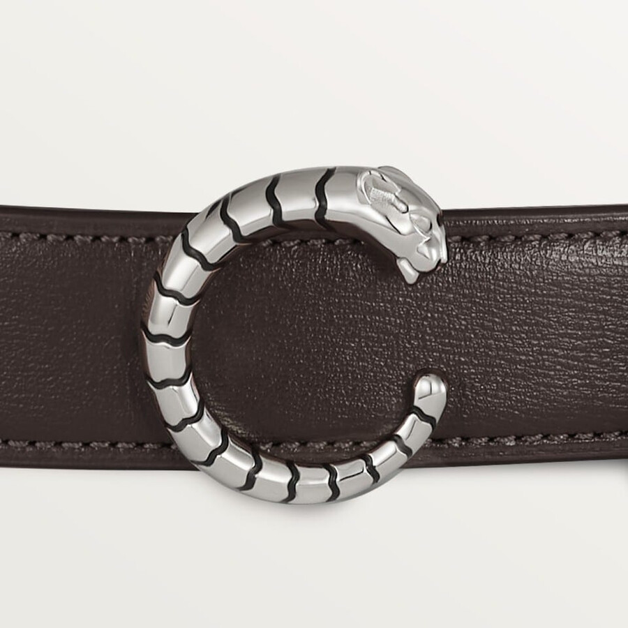 belt 25 mm panthère de cartier size 75 cm
