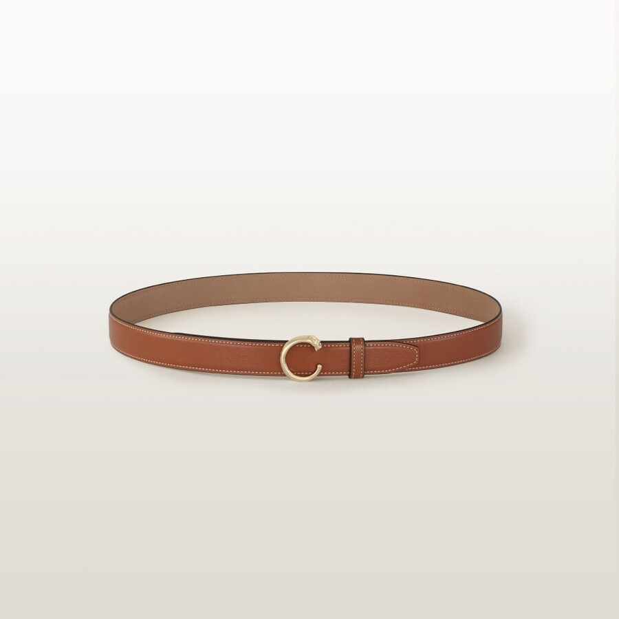belt 25 mm panthère de cartier size 85 cm