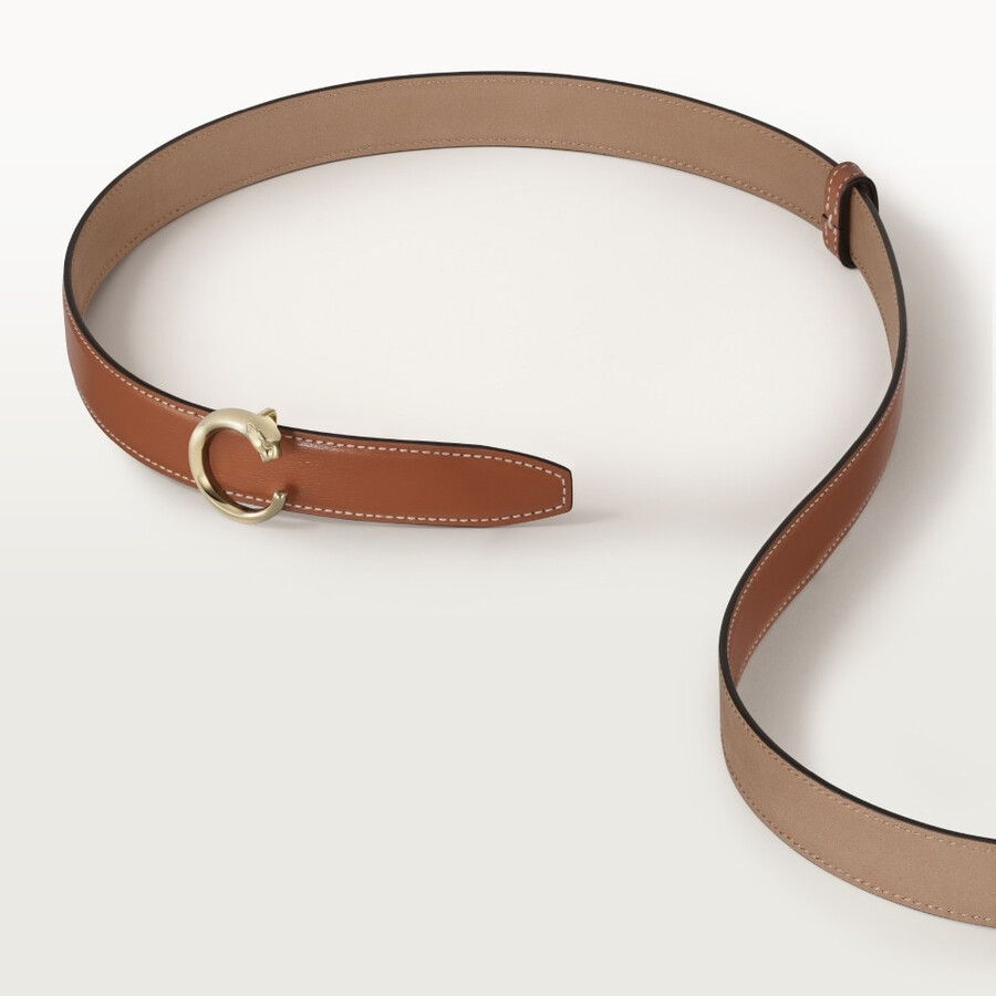 belt 25 mm panthère de cartier size 85 cm