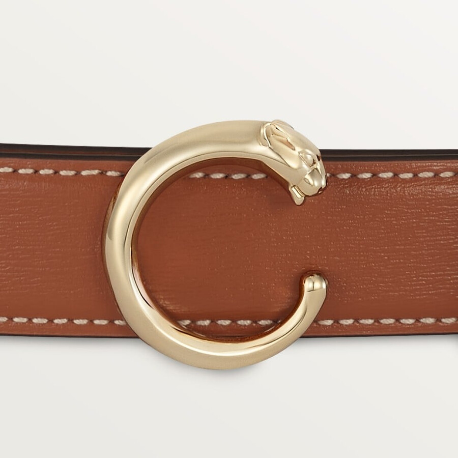 belt 25 mm panthère de cartier size 85 cm
