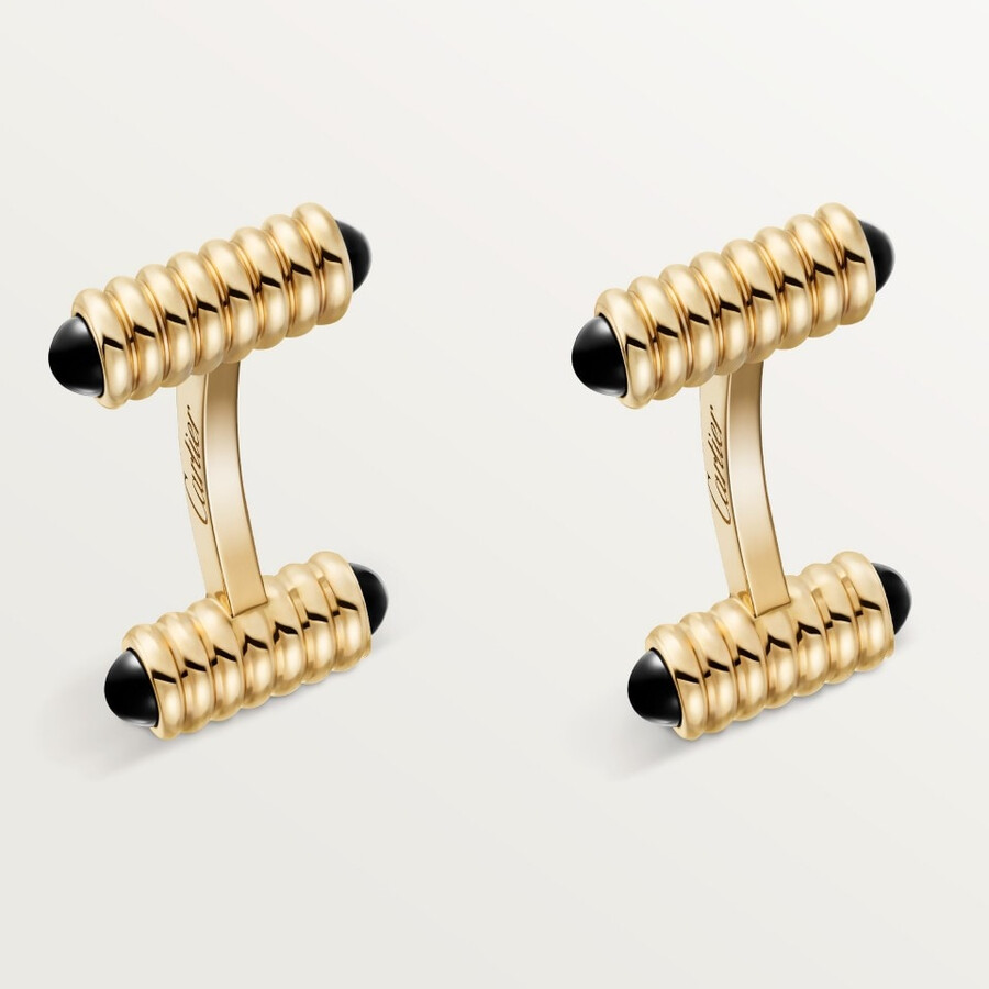 cufflinks with spring motif