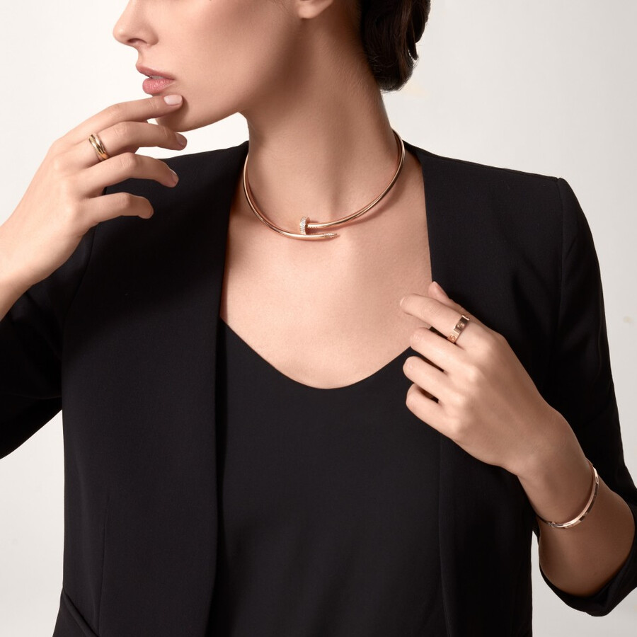 juste un clou torque necklace classic model