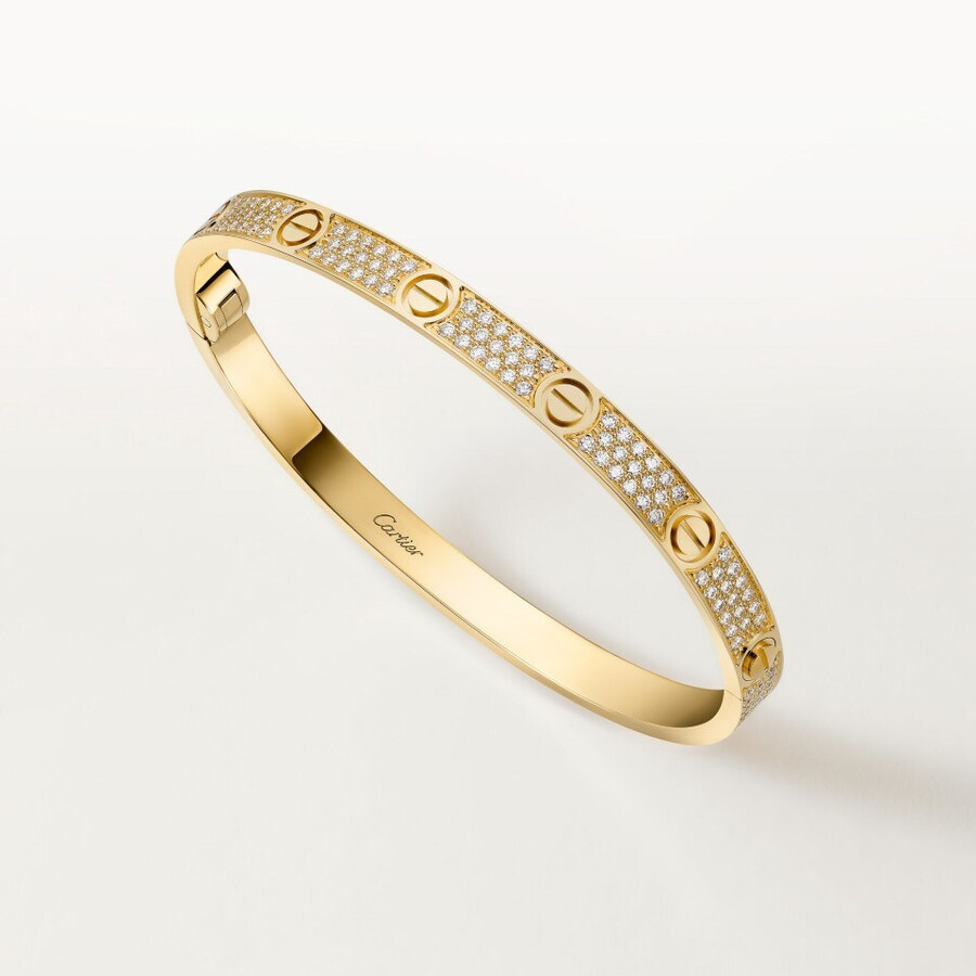 love bracelet medium model paved