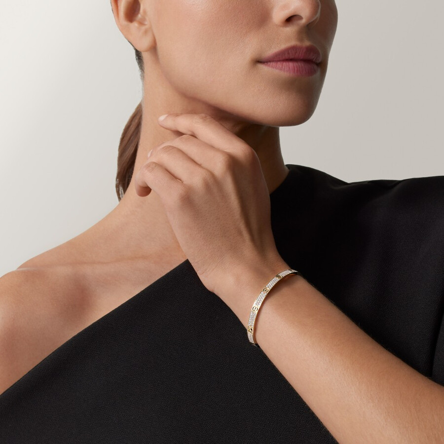love bracelet medium model paved