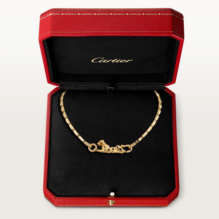 panthère de cartier pendant diamonds