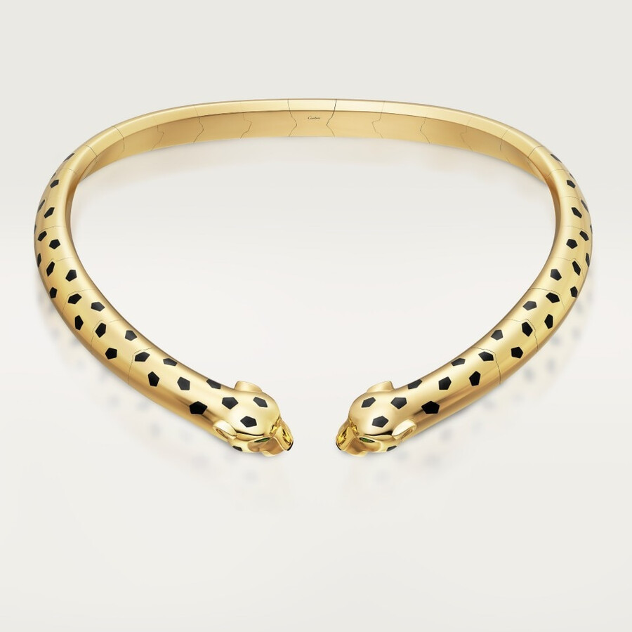 panthère de cartier torque necklace articulated