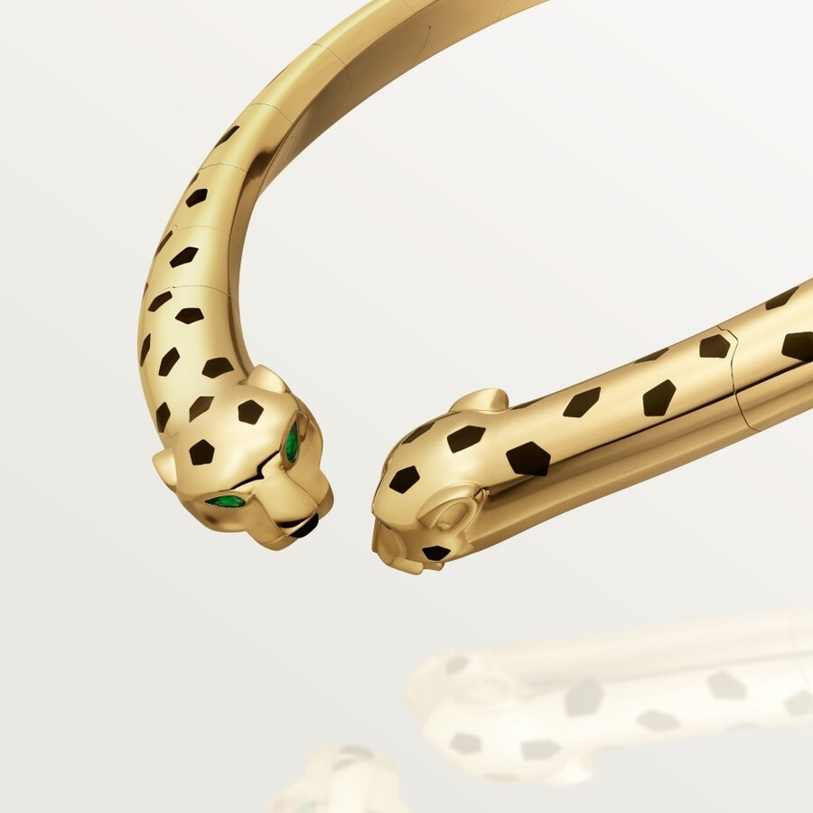 panthère de cartier torque necklace articulated