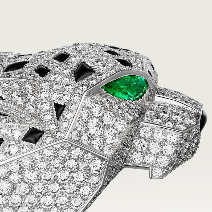 panthère de cartier ring paved